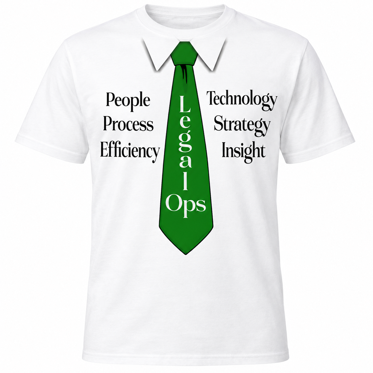 Legal Ops - Tie T-shirt